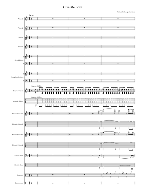 Give Me Love (Give Me Peace on Earth) – George Harrison