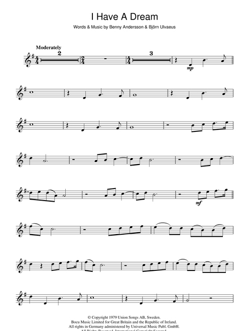 I Have A Dream - ABBA (Violin Solo)