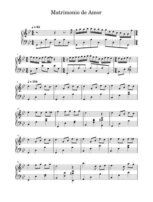 Matrimonio de amor – Música Clásica Matrimonio de amor