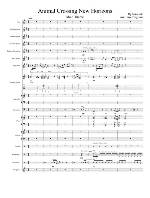Animal Crossing New Horizons Title Theme