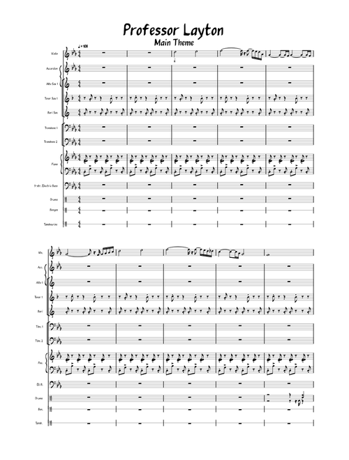 Professor Layton & The Curious Village - Layton's Theme – Tomohito Nishiura