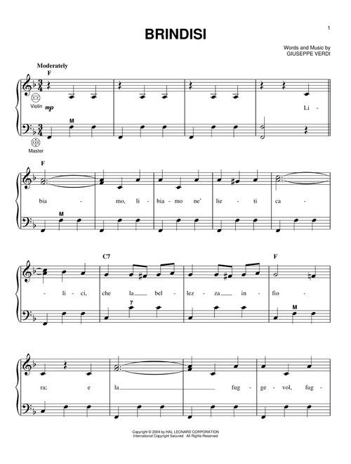 Brindisi - Giuseppe Verdi (Accordion)