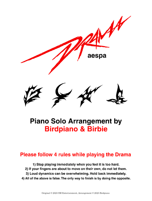 Drama - aespa | Collab with Birbie (Cinematic Piano Solo)