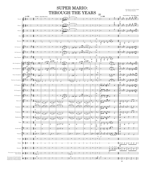 SUPER MARIO: THROUGH THE YEARS (A Mario Medley)