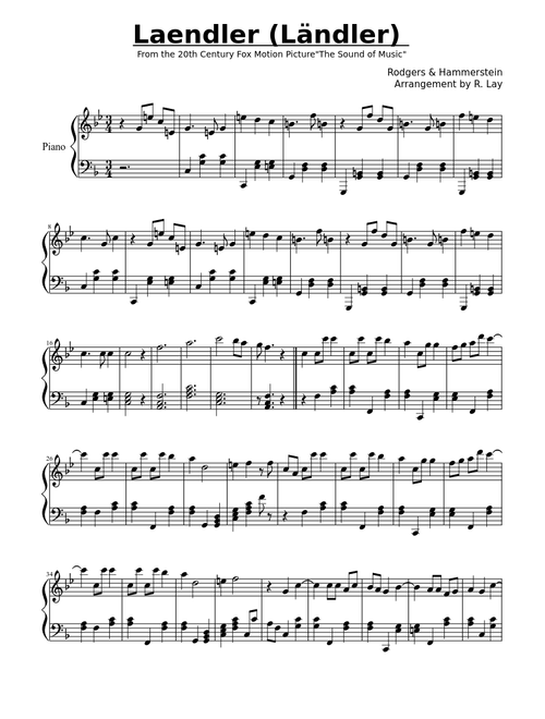 The Laendler from the Sound of Music