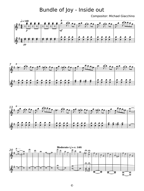 Bundle of joy - Michael Giacchino
