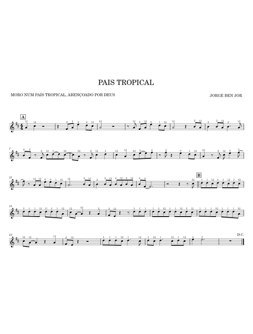 País Tropical - Jorge Ben Jor