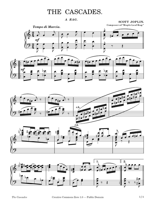 katiejones261 | Free sheet music | Download PDF or print on