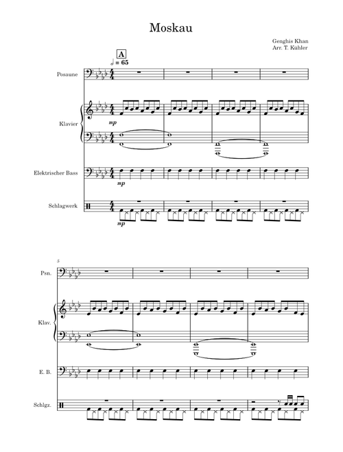 Moskau – Dschinghis Khan Moskau