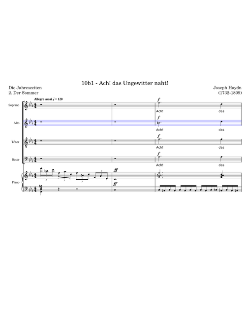 Haydn Jahreszeiten - 10b1 Ach! das Ungewitter