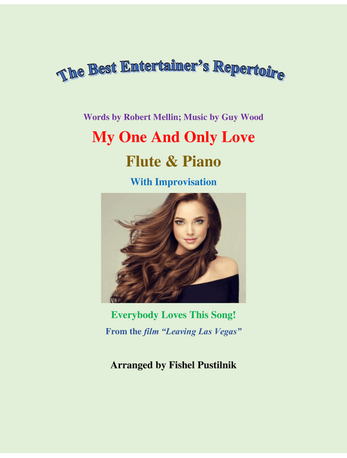 My One And Only Love (Arr. Fishel Pustilnik) - Guy Wood (Flute and Piano)