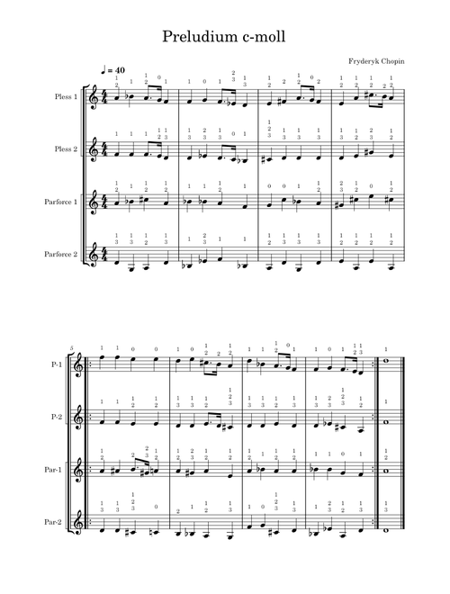 Prélude in C Minor, Op. 28 No. 20. – Frédéric Chopin Preludium C-moll, Op. 28 No. 20. – Fryderyk Chopin