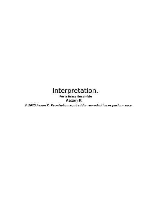 Interpretation.