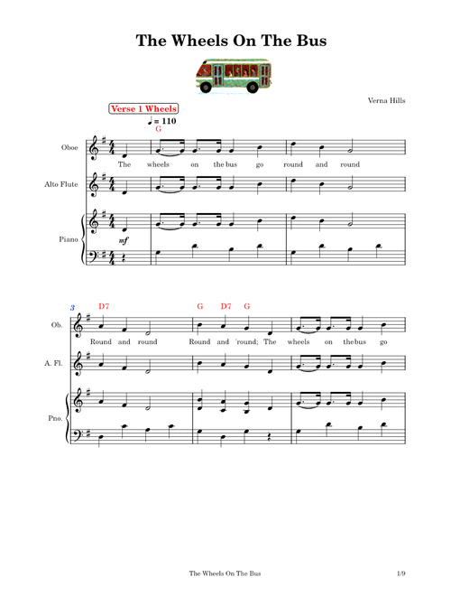 The Wheels On The Bus – Misc Traditional