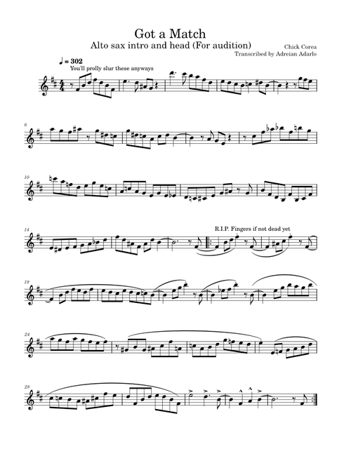 Got a Match? – Chick Corea