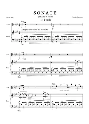 Sonata for Flute, Viola and Harp (II. INTERLUDE)– Claude Sonata for Flute, Viola and Harp (II. INTERLUDE)– Claude