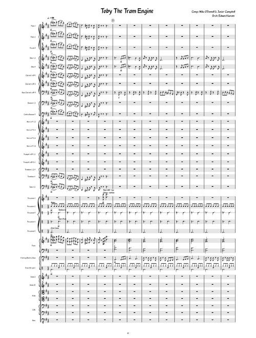 Toby the Tram Engine – Mike O'Donnell & Junior Campbell (Edward Karam Style)