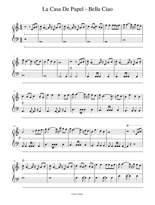 Bella Ciao(EASY Version)
