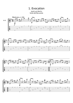 Solo Guitarra José Luis Montón 楽譜 Solo Guitarra José Luis Montón