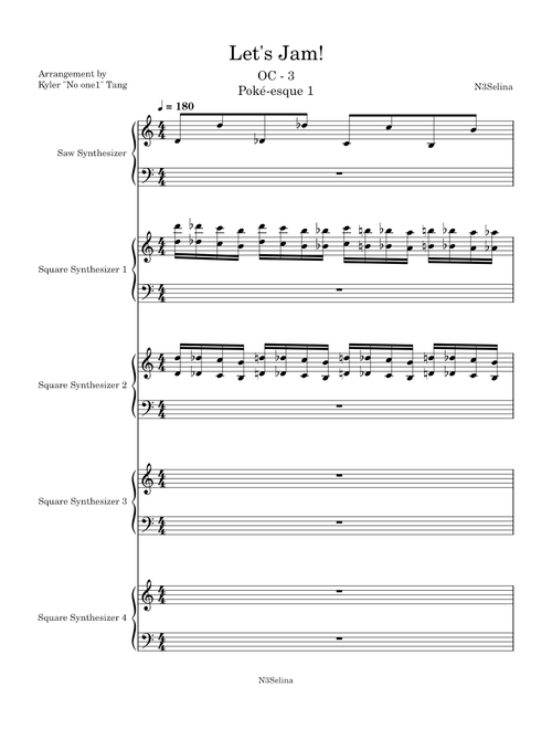 Let's Jam! OC - 3 Poké-esque 1 – N3Selina