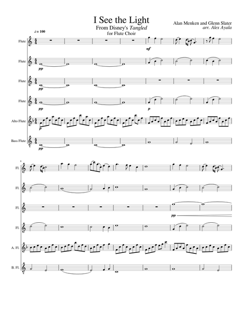 I See The Light – Alan Menken