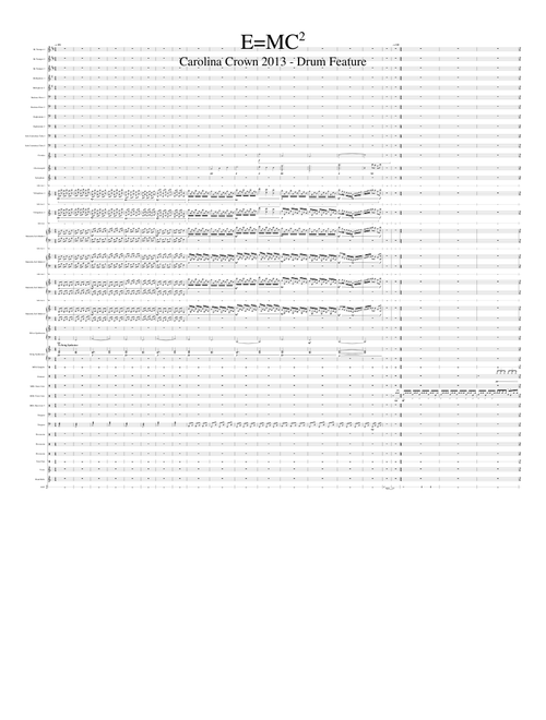 E=MC2 Drum Feature