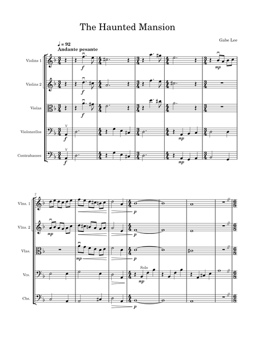 The Haunted Mansion – gabeplee