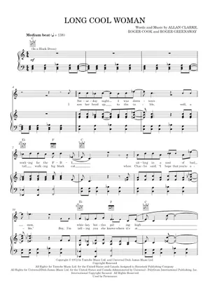 long cool woman in black dress lyrics (In A Dress)Lyrics- The Hollies Long Cool Woman (In A
