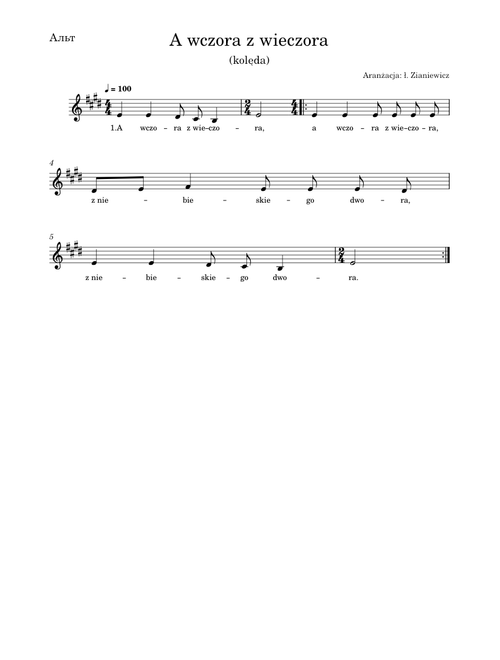 A wczora Alto