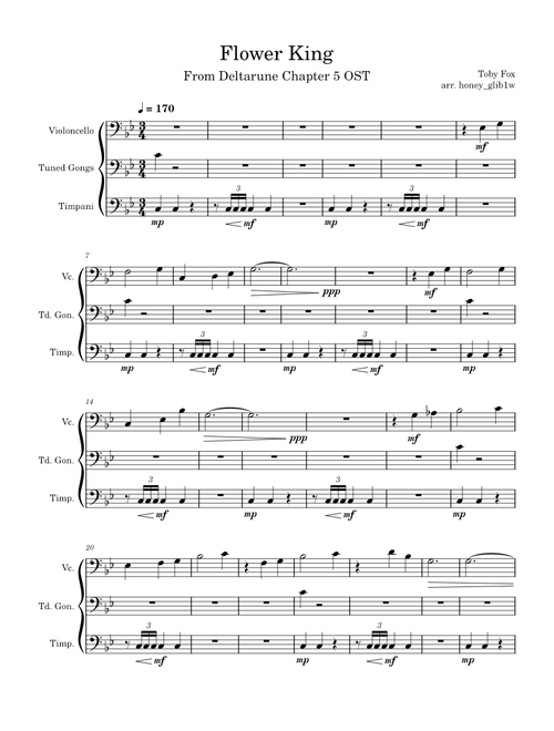 Flower King- Deltarune Chapter 5 OST