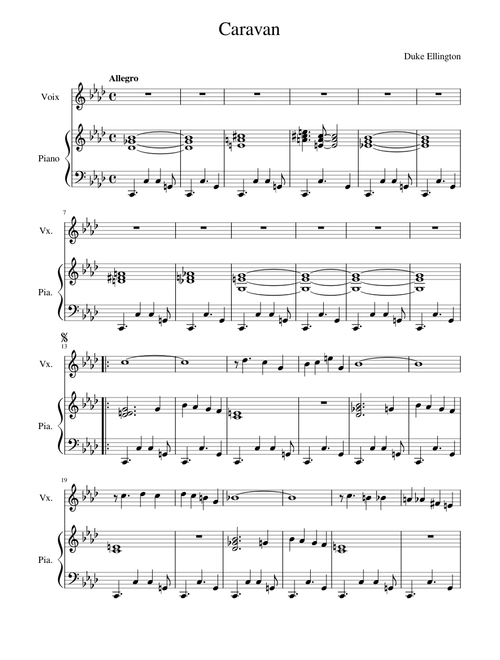 Caravan – Duke Ellington