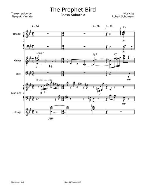The Prophet Bird (Bossa Suburbia)