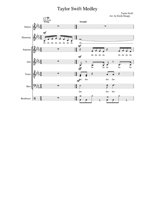 Taylor Swift Medley
