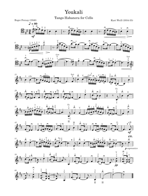 Youkali – Kurt Weill