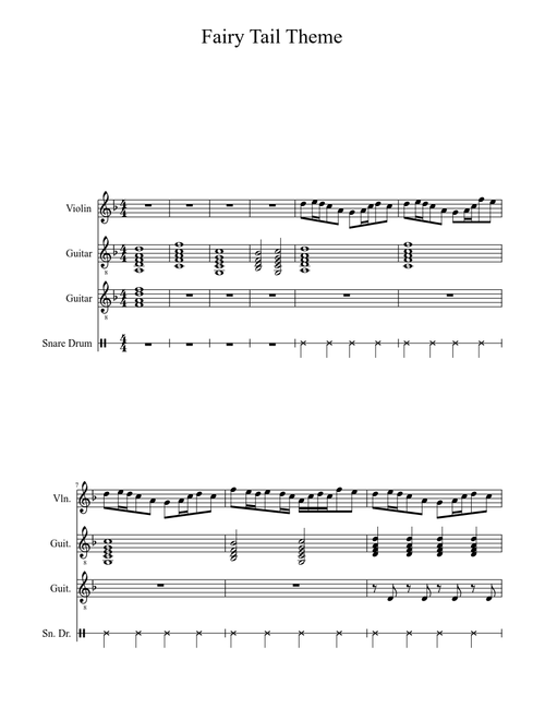 Fairy Tail Main Theme