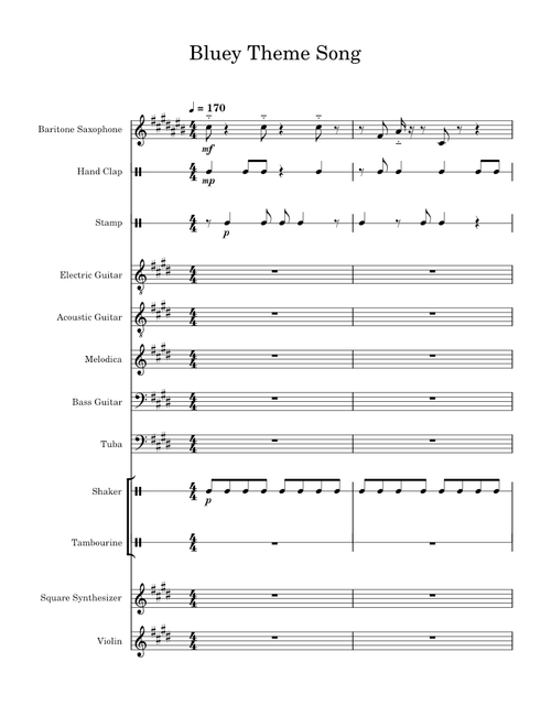 "Bluey" Theme Song (From Ludo Studios' "Bluey") – Joff Bush Bluey Theme Song