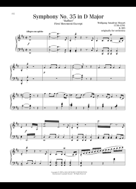 MOZERT/交響曲第35番
