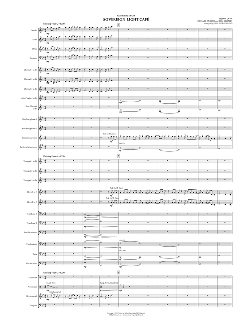 Sovereign Light Cafe (Arr. John Ivor Holland) - Keane (Concert Band)