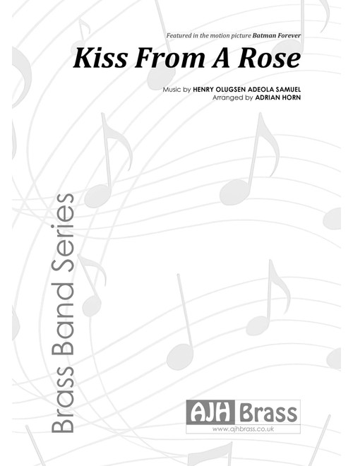 Kiss From A Rose (Arr. Adrian Horn) - Seal (Brass Band)