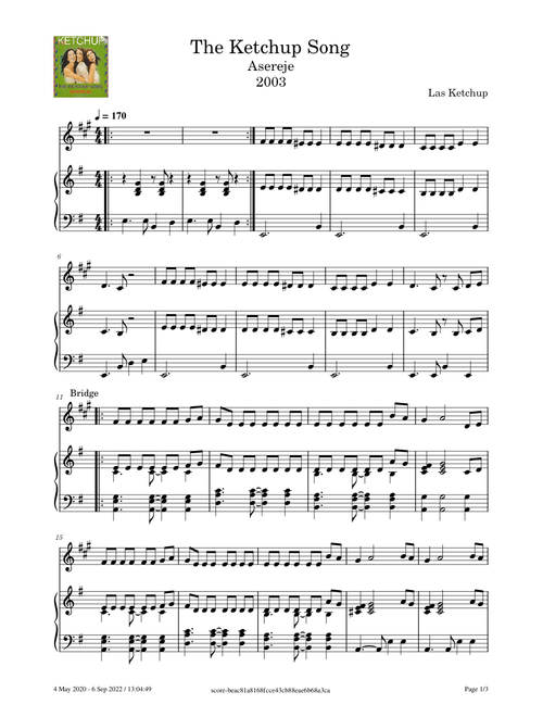 The Ketchup Song – Las Ketchup