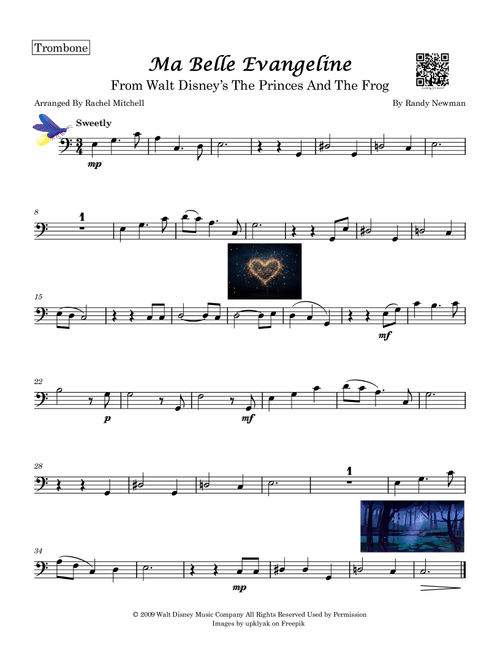Ma Belle Evangeline (Arr. Rachel Mitchell) - Randy Newman (Trombone Solo)