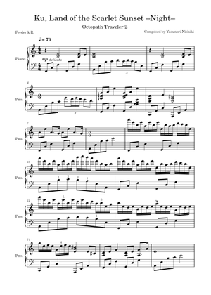 Octopath Traveler II - Ku, Land of the Scarlet Sunset – Yasunori