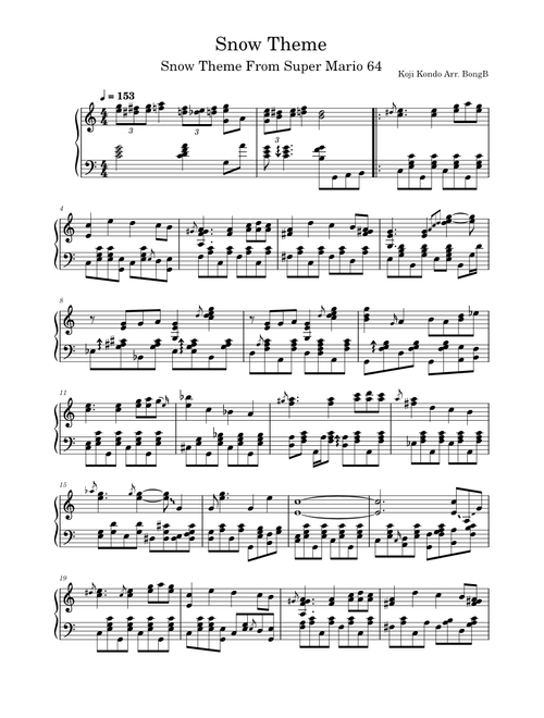 Cool, Cool Mountain – Koji Kondo