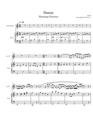 Danny – C418 Danny - C418 Danny Sheet Music for Piano (Solo) easy ...
