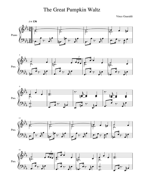 The Great Pumpkin Waltz