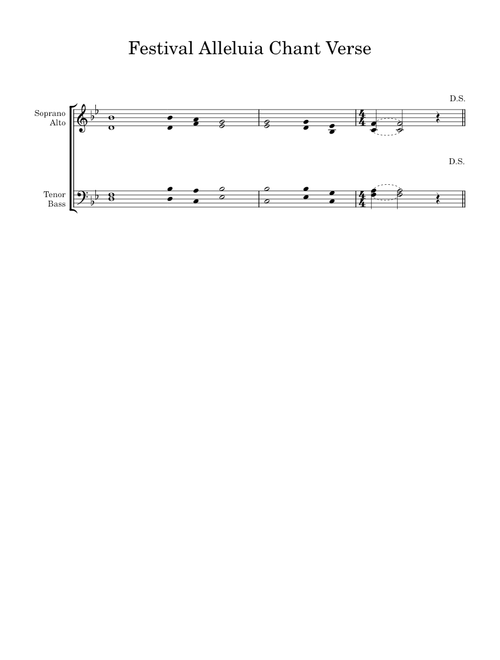 Festival Alleluia – Rev. James Chepponis