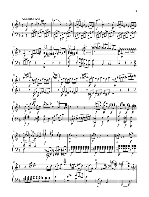 Sonata No. 1, 2nd Movement K. 279