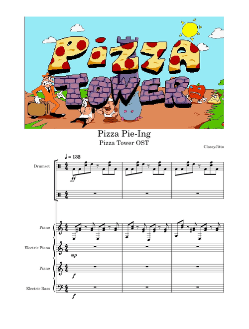 Pizza Pie-Ing – ClascyJitto | Pizza Tower OST