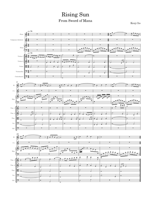 Rising Sun {from Sword of Mana} – Kenji Ito