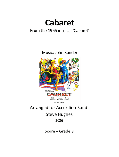 Cabaret (Arr. Steve Hughes) - Herb Alpert And The Tijuana Brass (Small Ensemble)